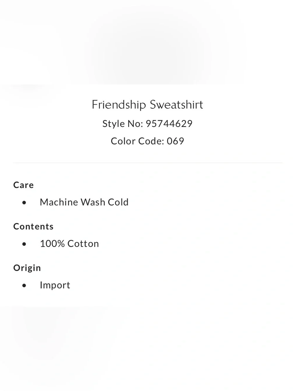 Free People measurements quickly